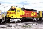 Santa Fe SD39u ATSF #1562 in Kodachrome.